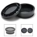 Camera Front Body Cap+Camera Lenses Rear Lens Cover for Nikon Z Camera Nikon F Canon EF Canon EF Sony E Sony A Camera Lenses. 