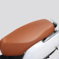 1pc Motorcycle Seat Cover Elastic PU Leather Motorbike Seat Protector Cushion Waterproof Sunscreen Seat Cover Motorcycle Parts. 