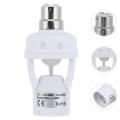 Smart Motion Sensor Light Bulb Holder E27 / B22 PIR Induction Sensor Adapter Lamp Base Converter Automatic LED Switch AC 110V 220V.