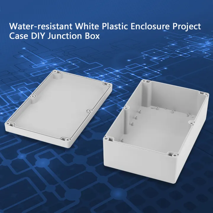 230x150x85mm%20Wiring%20Junction%20Box%20Water%20resistant%20White%20Plastic%20Enclosure%20Project%20Case%20DIY%20Junction%20Box%20IP65%20Waterproof%20-%20Image%203