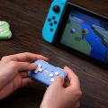 8Bitdo Micro Bluetooth Gamepad Pocket-sized Mini Game Controller for Switch, Android, and Raspberry Pi, Supports Keyboard Mode. 