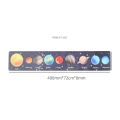 New Montessori Wooden Toys Eight Planets Puzzle Earth Sun Solar System Planets Planets Cognition Educational Toys Children .