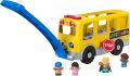 Fisher-Price Little People Musical Toddler Toy Sit With Me School Bus with Lights Sounds & 2 Figures for Pretend Play Kids Ages 1+ Years. 