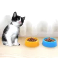 Dog Cat Bowls Travel Footprint Feeding Feeder Water Plastic Bowl For Pet Dog Cats Puppy Outdoor Food Dish. 