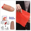 Magic Finger Magic Trick Fake Soft Thumb Tip Close Up Stage Show Prop Prank Toy. 