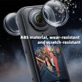Insta360 X3 X4 X5 Standard Lens Guards Set, Removable Protective Lens Cover Clear. 