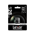 Lexar SILVER PLUS SD Card 64GB 128GB 256GB Flash Memory Card UHS-I SILVER PLUS High Speed 205MB/s  Memory Card For 4K Camera. 