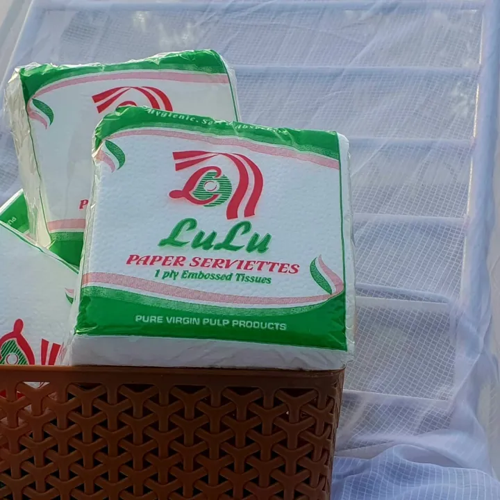 paper serviette 100pcs pack premium quality