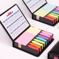 Creative Business Paper Brick Notepad Sticky Note Paper PU Note Box Office Stationery Set Note Strip. 