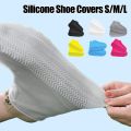 Waterproof Silicone Shoe Covers M/L Reusable Non-Slip Rain Boots Unisex Sneakers Protector For Outdoor Rainy Day Shoes Cover.