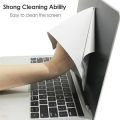Microfiber Dustproof Cleaning Cloth Notebook Keyboard Cover Laptop Screen Cleaner Kit for MacBook Pro 13/15/16 Inch. 