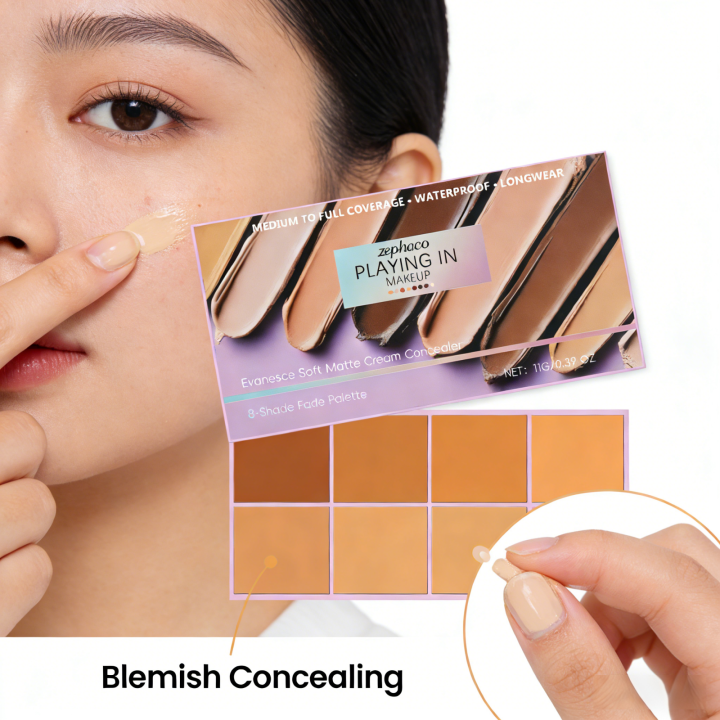 Zephoco%20High%20Coverage%20Makeup%20Concealer%20Long%20Lasting%20Waterproof%20Cover%20Dark%20Circles%20Removal%20Matte%20Concealer%20Palette%20Cosmetics%2011g%20-%20Image%202