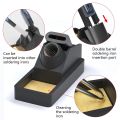 T12 Soldering Station Tweezers Handle For Handskit STM 32 Soldering Station Temp Adjust Portable Home Electronics Repair Tool. 