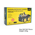 Keyestudio 4WD Multi BT Robot Car Kit V2.0 W/LED Display For Arduino Robot Kit DIY Electronic Kit/Programming Car Kit. 