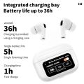 A9 PRO WIRELESS AIRPODS WITH DISPLAY SCREEN & ANC | HIGH QUALITY WIRELESS AIRPODS PRO WITH TOUCH SCREEN. 