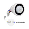 PIR motion sensor light switch 220V 110V time delay/Mode adjust Infrared Human Body motion Detector Auto control ON/OFF lighting. 