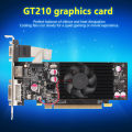GT210 1G DDR2 64bit Graphics Card Support DVI VGA HD Multimedia Interface for DirectX10.1 Gaming Graphics Card. 