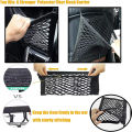 Pet Car Barrier Dog Car Barrier with Automatic Safety Mesh Storage Bag Pet Barrier Guard Back Seat Safety Protector Mesh Net. 