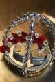 engagement ring platter/engagement ring holder/customize  ring holder/ring holder/silver cage shaped ring platter-without LED. 