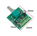 PWM Speed Controller For 555 and 775 motor 3A DC 1.8V 3V 5V 6V 12V 15V PWM Motor Speed Controller Adjustable Drive Module Control for Aquarium filter speed control DIY amd multipurpose. 