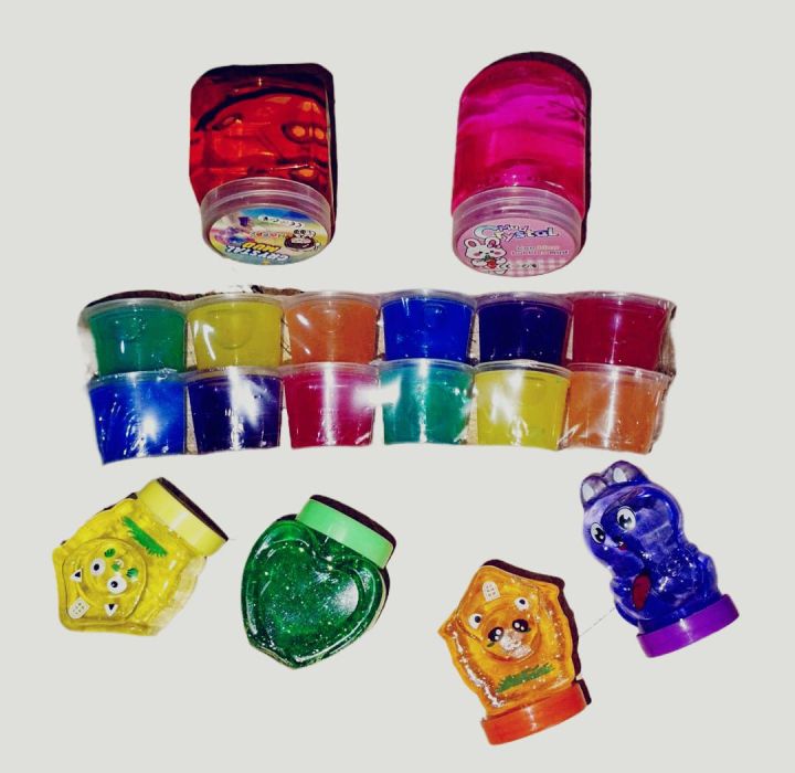 Beautiful Slime 18 in 1 Set ( Mix multi Color ) - Saim Enterprises