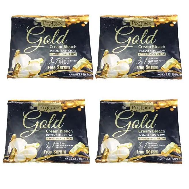 Pack%20Of%204%20Pro%20Face%20Gold%20Bleach%20Cream%20Instant%20Skin%20Glow+Whitening%20Serum%203%20In%201%20Gold%20Cream%20Bleach%20Powder%20Serum%204%20Sachet%20Best%20Product%20-%20Image%202