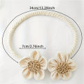 Flower Curtain Tie Rope Backs Holdbacks Buckle Clips Accessory Rods Accessoires Hook Holder Home Decorations. 