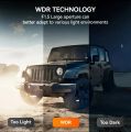 Vavupo 1080P Dual Dash Cam with 170° Wide Angle, Night Vision, G-Sensor, Loop Recording, LED Display, Push Button Control, 150mAh Rechargeable No SD Card Included. 