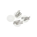 Miniature Tableware Mini Ceramic Plate Alloy Fork Spoon Dollhouse Kitchen Food Furniture Toys DIY Doll House Accessories Kid Toy. 