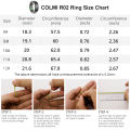 COLMI R02 Smart Ring Military Grade Titanium Steel Shell Health Monitoring IP68 & 3ATM Waterproof Multi-sport Modes. 