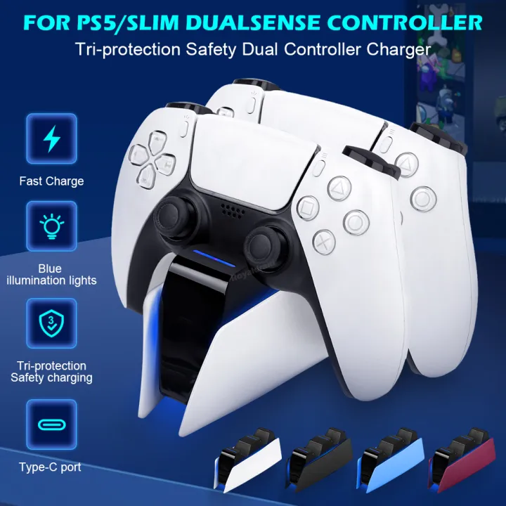 NEW%20Fast%20Dual%20Charging%20Station%20For%20PS5%20Dual%20Wireless%20Game%20Controller%20Handle%20Charging%20Dock%20Stand%20for%20PS5%20Gamepad%20-%20Image%203