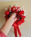 artificial flower hair gajra - artificial gajra -hair gajra - jora gajra - gajra. 