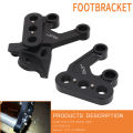 Footpegs Rest Bracket Mount Support Motorcycle Accessories For Surron Lightbee S X  Segeway X160 X260 Aluminum Ebike. 