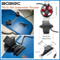 BOGIRC 12-24V 500W Underwater Thruster with Bracket T60/T90/T110 Thruster Compatible For Underwater Robot Kayaks Paddle Boards.