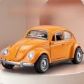Inertia Alloy Bug Car Toy for Boys Realistic Children's Vehicle Model  Simulation Beetle. 