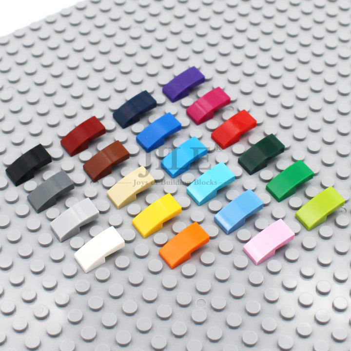 150pcs%20MOC%20Slope%20Curved%202x1x2/3%20Assembles%20Building%20Blocks%20DIY%20Bricks%20Compatible%20with%2011477%20Educational%20Creative%20Tech%20Parts%20Toys%20-%20Image%202