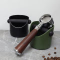 Coffee Knock Box Espresso Grounds Container Dump Bin Bucket Anti Slip Powder Beveled Residue Barista Accessories Maker Tools.
