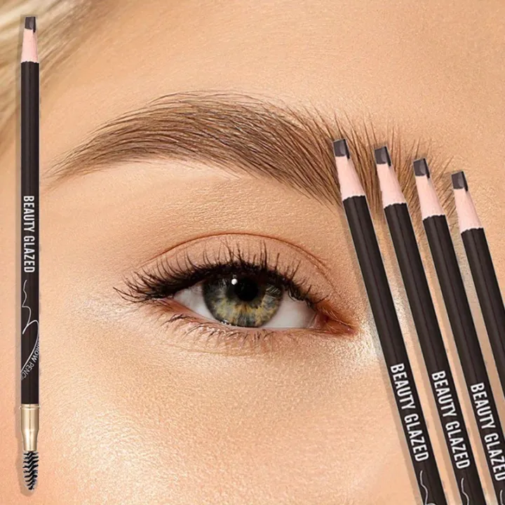2024%20BEAUTY%20GLAZED%20Eyebrow%20Pencil%20With%20Brushes%20Waterproof%20Brow%20Pencil%204%20Colors%20Long-lasting%20Formula%20Double%20head%20Eyebrow%20Pencil%20-%20Image%202