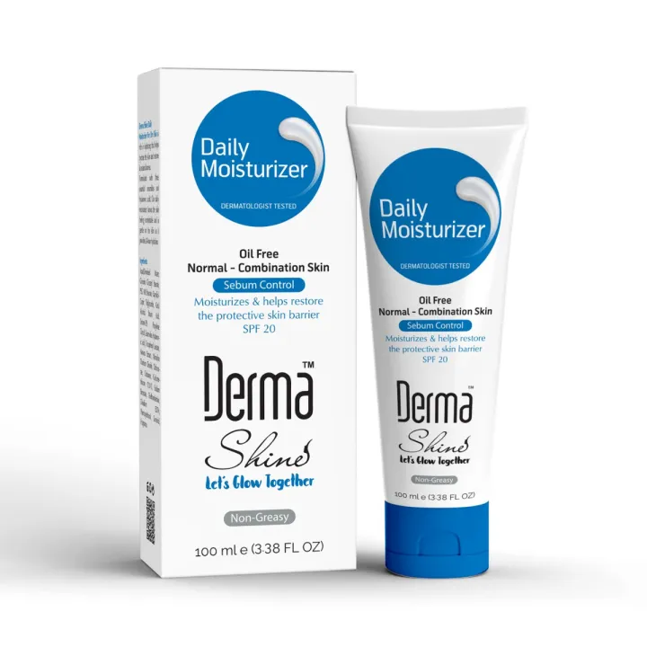 Derma Shine Oil‑Free Daily Moisturizer 100ml – Normal / Combination ...