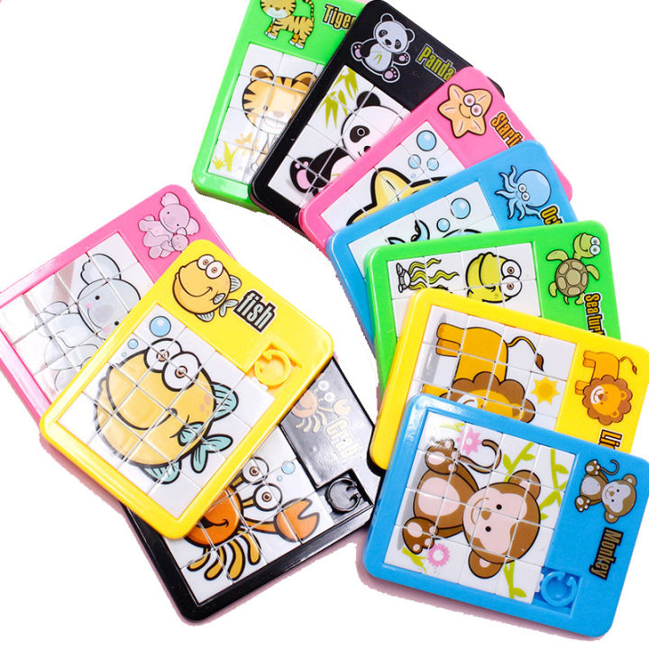 6PCS%20Animal%20Number%20Random%20Puzzle%20Plastic%20Slide%20Puzzle%20Logic%20Children's%20Early%20Education%20Puzzle%20Toy%20School%20Kindergarten%20%20-%20Image%202