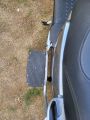 2 x Non Slip Rubber-Inserted Floorboard / Footpeg / Footrest / Footboard for Pillion Rider / Rear Passenger / Ladies for METRO Yadea Electric Motorbike / E-Scooters - E8S PRO / E8S 200. 
