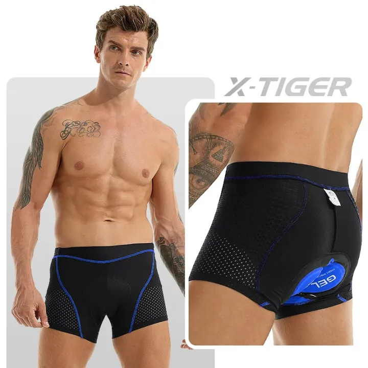 X-TIGER%20Men's%20Padded%20Cycling%20Underwear%205D%20Gel%20Cushioning%20MTB%20Boxer%20Shorts%20Breathable%20Road%20Bike%20Underwear%20Cycling%20Shots%20Ciclismo%20-%20Image%203