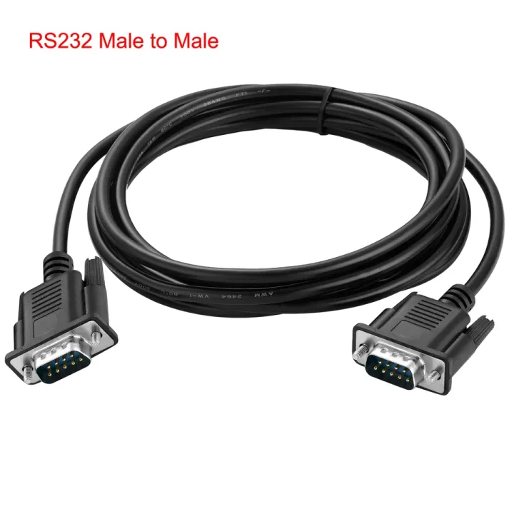 DB9%209Pin%20Serial%20RS232%20Extension%20Cable%20Male%20Female%201.5m%203m%205m%2010m%20Black%20OD5.0%20-%20Image%204