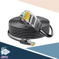 (Cat6) LAN cable Cat6 LAN cable support gigabit Internet 1Gbps real work full specification 5/10/15/20/30/50M RJ45 Kik level. 