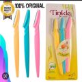 3 pcs Tinkle Eyebrow Razor,Eyebrow Facial Hair Remover & Shaper (3 Pieces), Facial Hair Removal, Eyebrow Trimmer, Shaver For Women, Zigzag Razor for women, Eyes Makeup, Safety Razor for girls, Facial Razor, ladies razor by Piper's Mal. 