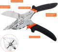 45-135 Degree Multi-Angle Mitre Scissors Cutter for PVC Pipe Wall Panel Molding Trim Wire Slot Angular Cutting Tool. 