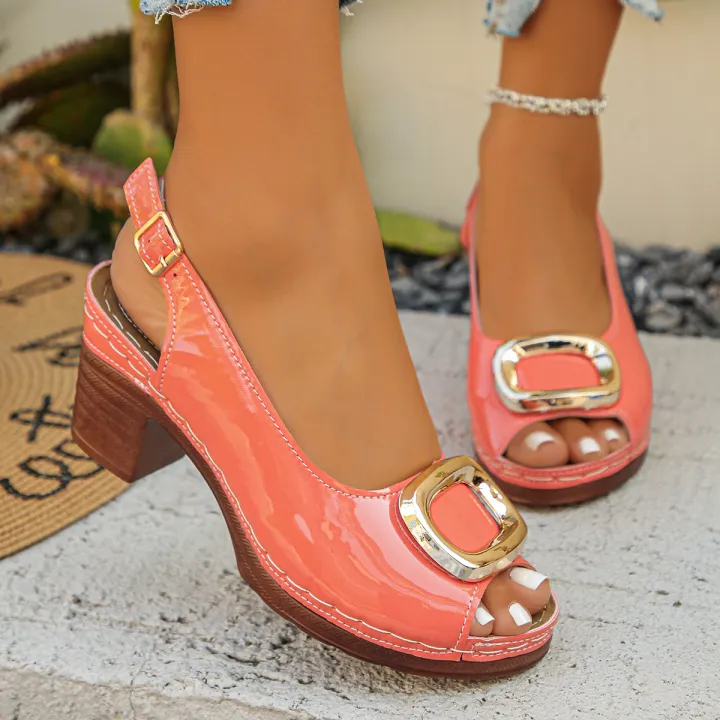 %20Patent%20Leather%20Thick%20High%20Heeled%20Sandals%20Women%20Metal%20Ring%20Peep%20Toe%20Platform%20Sandles%20Woman%20Back%20Strap%20Summer%20Snadalias%20Mujer%20-%20Image%203
