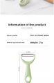 Stainless Steel Peeler with PP Handle, Potato and Household Vegetable and Fruit Peeler, Fruit Knife, Kitchen Utensils. 
