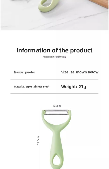 Stainless%20Steel%20Peeler%20with%20PP%20Handle,%20Potato%20and%20Household%20Vegetable%20and%20Fruit%20Peeler,%20Fruit%20Knife,%20Kitchen%20Utensils%20-%20Image%202