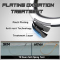 9KM 25Pcs Wacky Rig Hooks Drop Shot Weedless Hook Worm Hook Bass Fishing Hook for Wacky Rigging. 